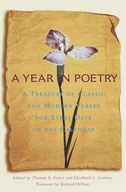 Cover of: A Year in Poetry: A Treasury of Classic and Modern Verses for Every Date on the Calendar