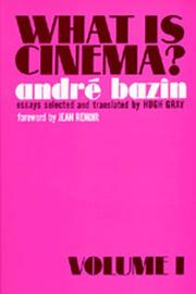 Cover of: What Is Cinema? (Vol 1) (What is Cinema?)