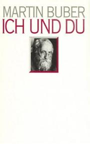 Cover of: Ich und Du. by Martin Buber