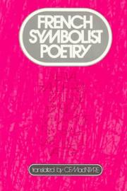French symbolist poetry by Carlyle Ferren MacIntyre