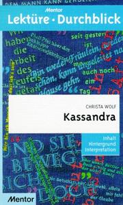 Cover of: Kassandra. Diverse Umschlagfarben, unsortiert. (Lernmaterialien)