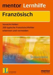 Cover of: Französisch. Vorsicht Fehler. by Diethard Lübke