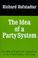 Cover of: The Idea of a Party System