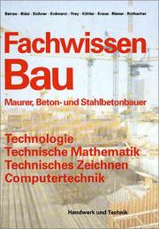 Cover of: Fachwissen Bau. by 