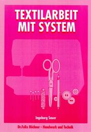 Cover of: Textilarbeit mit System, Lehrbuch