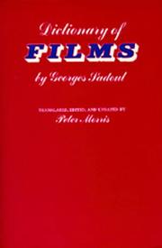 Cover of: Dictionary of films.