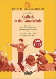 Cover of: Englisch in der Grundschule. Mit CD.