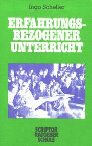 Cover of: Erfahrungsbezogener Unterricht. Praxis, Planung, Theorie.