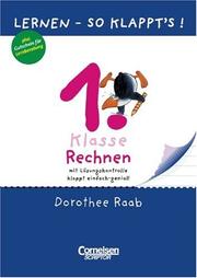 Cover of: Lernen, So klappt's!, neue Rechtschreibung, Rechnen