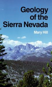Cover of: Geology of the Sierra Nevada
