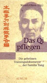 Cover of: Das Qi pflegen