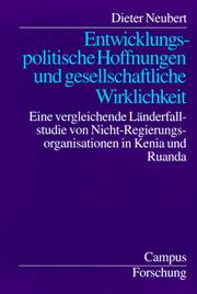 Cover of: Entwicklungspolitische Hoffnungen und gesellschaftliche Wirklichkeit.