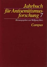 Cover of: Jahrbuch für Antisemitismusforschung, Bd. 7