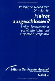 Cover of: Heirat ausgeschlossen?