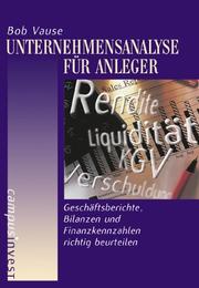 Cover of: Unternehmensanalyse für Anleger.