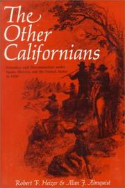 Cover of: The Other Californians by Robert Fleming Heizer, Alan J. Almquist