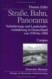 Cover of: Straße, Bahn, Panorama. by Thomas Zeller