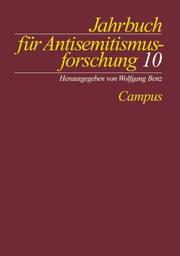 Cover of: Jahrbuch für Antisemitismusforschung, Bd. 10