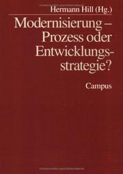 Cover of: Modernisierung, Prozess Oder Entwicklungsstrategie?