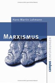 Cover of: Marxismus.