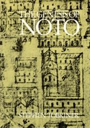 Cover of: The genesis of Noto: an eighteenth-century Sicilian city