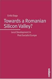 Cover of: Towards a Romanian Silicon Valley? by Eniko Baga