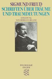Cover of: Schriften über Träume und Traumdeutungen.