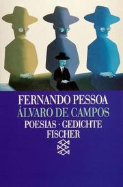 Cover of: Alvaro de Campos. Poesias. Dichtungen.