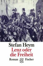 Cover of: Lenz oder die Freiheit. Roman. by Stefan Heym