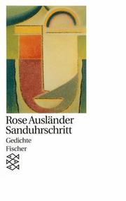 Cover of: Sanduhrschritt.