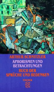 Cover of: Buch Der Spruche Und Bedenken