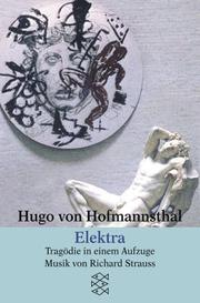 Cover of: Elektra by Hugo von Hofmannsthal