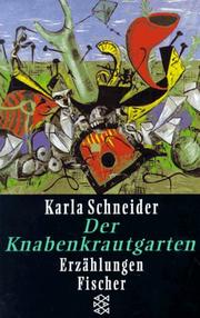 Cover of: Der Knabenkrautgarten