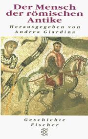 Cover of: Der Mensch der Romischen Antike