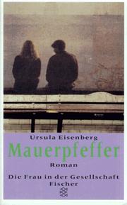 Cover of: Mauerpfeffer