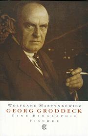 Cover of: Georg Groddeck: Eine Biographie