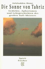 Cover of: Die Sonne von Tabriz.