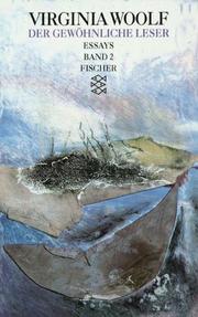 Der gewöhnliche Leser II. Essays