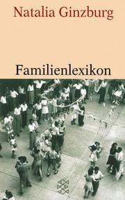 Cover of: Familienlexikon. Großdruck. by Natalia Ginzburg