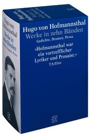 Cover of: Werke in zehn Bänden. Gedichte, Dramen, Prosa.