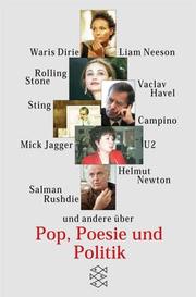 Cover of: Pop, Poesie und Politik. by Martin Scholz, Axel Vornbäumen