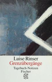 Cover of: Grenzubergange