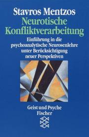 Cover of: Neurotische Konfliktverarbeitung. by Stavros Mentzos