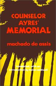 Cover of: Counselor Ayres' Memorial by Machado de Assis