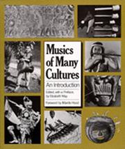 Musics of many cultures by Elizabeth May
