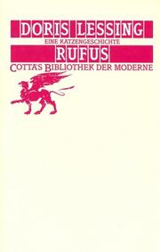 Cover of: Rufus. Eine Katzengeschichte.