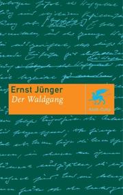 Cover of: Der Waldgang by Ernst Jünger