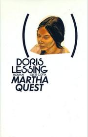 Cover of: Kinder der Gewalt 1. Martha Quest. by Doris Lessing