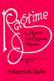 Cover of: Ragtime: A Musical and Cultural History