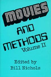 Cover of: Movies and methods by edited by Bill Nichols.